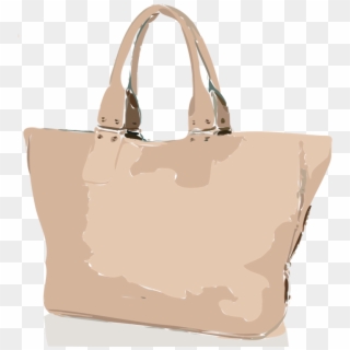 Tote Bag Handbag Leather Strap Logo - Tote Bag Clipart
