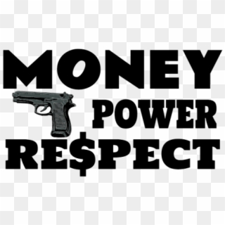 #money #power #respect #gun #logo - Trigger Clipart