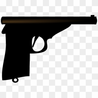 Gun Clipart Hand Gun - Firearm - Png Download