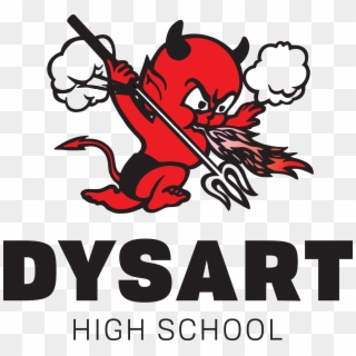 Dysart High Logo - Dysart Demon Clipart