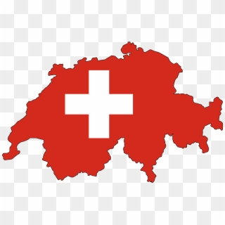 Switzerland Alpine Map Flag 1500642 - Switzerland Black Map Clipart