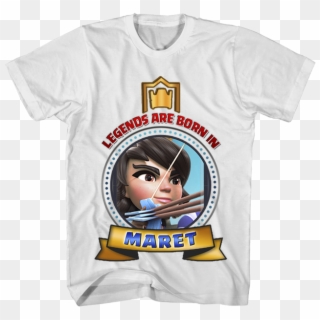 Kaos Legends Clash Royale Princess Maret - Sexy T Shirt Design Clipart