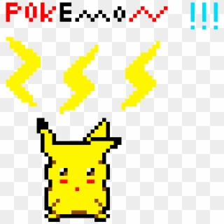 Pokemon Pikachu Robbie - Pikachu Pixel Art Pokemon Clipart