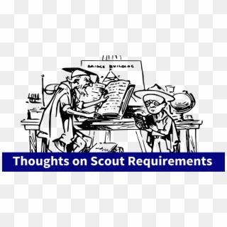 Scout Requirements - Cartoon Clipart