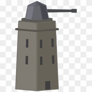 Tower Or Turret - Turret Clip Art - Png Download