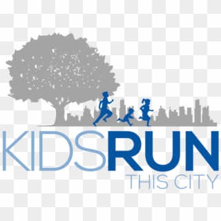 Logo Design For Kids Run This Town - Running Silhouette Clipart