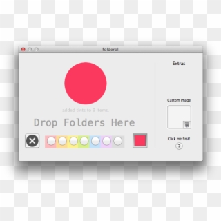 Mac Change Folder Icon Png - Coloured Folder Icons Mac Clipart