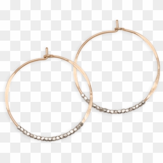 Bead Hoop Earrings - Earrings Clipart