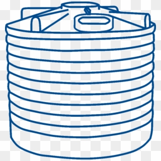 Round Poly Water Tanks Western Australia - Geology Clipart