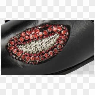 Loafers Scarlett 8 Black Patch Dragon Fly Bug - Lipstick Clipart