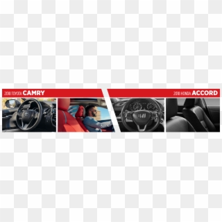 2018 Toyota Camry Vs 2018 Honda Accord Interior Comparison - Honda Accord Clipart