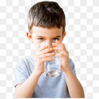 Healthy Habits Are Acquired In Childhood - Child Drinking Water Clipart
