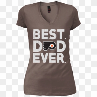Father's Day Philadelphia Flyers Best Dad Ever Shirt - Philadelphia Flyers Clipart