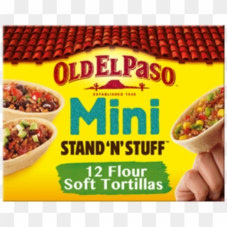 Stand 'n' Stuff™ Mini Soft Flour Tortillas - Stand & Stuff Tortillas Clipart