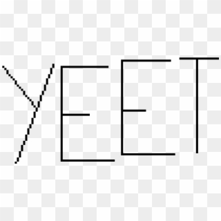 Yeet - Black-and-white Clipart
