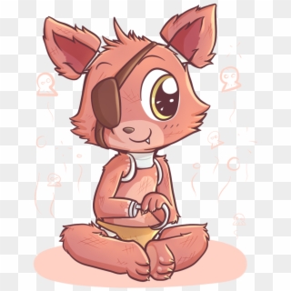 Awwww Look At Cute Little Foxy - Foxy Five Nights At Freddy's Chibi Clipart