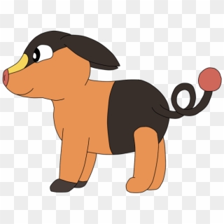 Favorite Fire Type Haha I Was Able To Draw Tepig After - Dog Clipart