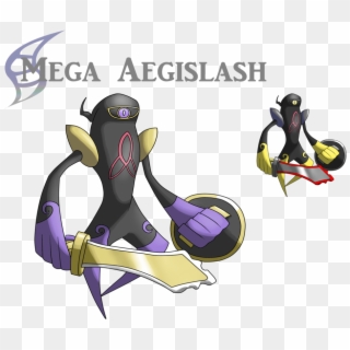 Mega Aegislash By Alphaxxi - Pokemon Aegislash Mega Evolution Clipart