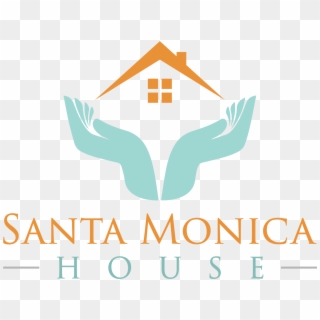 Santa Monica House - Emblem Clipart