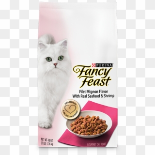 Gourmet Dry Cat Food Filet Mignon Flavor Product - Purina Fancy Feast Dry Cat Food Clipart