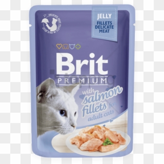 Brit Cat Food Reviews Png Image With Transparent Background - Brit Premium Cat Pouch 85 G Филе Форели В Желе Clipart