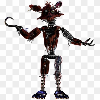 Fnaf Image - Withered Foxy Full Body Clipart
