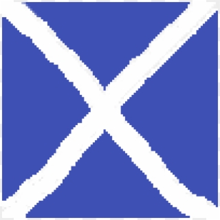 Scottish Flag - Colorfulness Clipart
