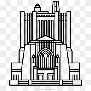Yale University Coloring Page - Arch Clipart
