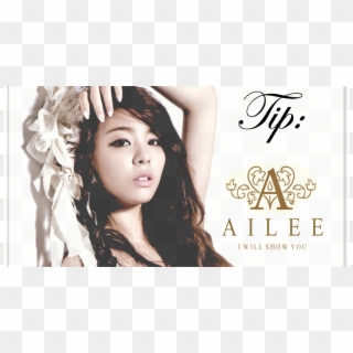 Ailee White Aesthetic , Png Download - Ailee I Will Show You Album Cover Clipart