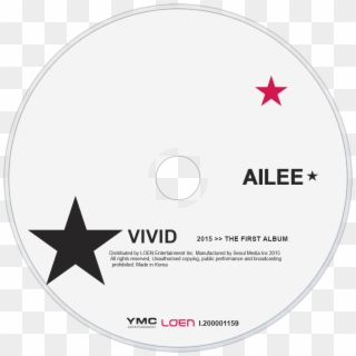 Ailee Vivid Cd Disc Image - Cd Clipart