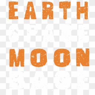 Earth Space Moon Base - Illustration Clipart