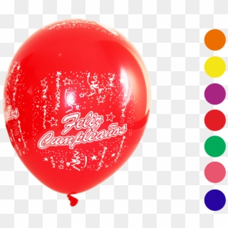 Globos Feliz Cumpleaños Png - Balloon Clipart