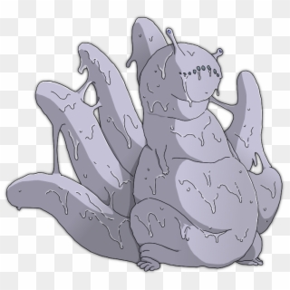 Is This How Mega Goodra Would Look Like - Naruto Six Tailed Beast Clipart