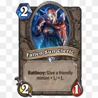 Fallen Sun Cleric - Fallen Sun Cleric Hearthstone Clipart