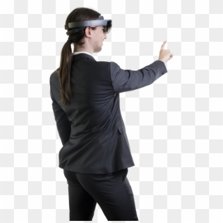 Virtual Reality Mit Hololens 22112017 Mobile 489kb, - Standing Clipart