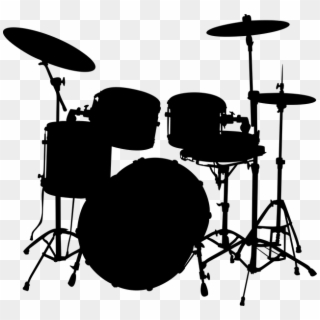 Audio, Aural, Cymbals, Drums, Ears, Hearing, Instrument - Drum Set Clipart - Png Download