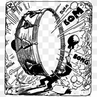 Input Noisy-drummer Clipart