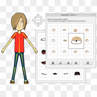 Crazytalk Animator 2 Features 2d Animation Software - 2d Character Maker Clipart