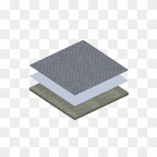 Carpet Tile On Concrete - Floor Clipart