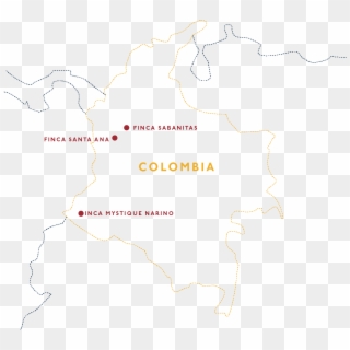 Colombia Inga Mystique Nariño - Map Clipart