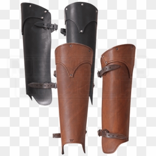 Lion Leather Greaves - Leather Greaves Clipart