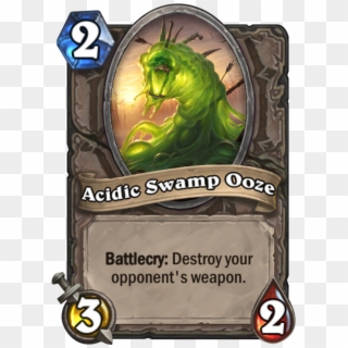 Acidic Swamp Ooze - Hearthstone Card Clipart
