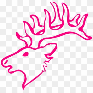 Small - Easy To Draw Elk Clipart