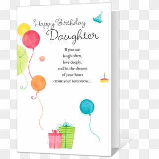 Celebrating Daughter - Graphic Design Clipart