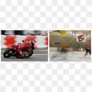 Below Are Two Examples Of Photos Showing Movement - Grand Prix Motorcycle Racing Clipart