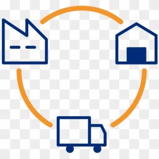 Unified Supply Chain Data Drives Cross-functional Insights Clipart