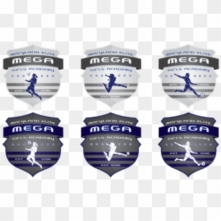 Mega Soccer Academy Logo Designs - Badge Clipart