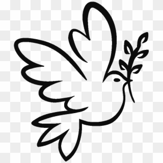 Sticker Colombe De La Paix Ambiance Sticker Dove Peace - Dessin D Une Colombe De La Paix Clipart