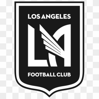 Los Angeles Fc Logo Black And White - Los Angeles Fc Clipart