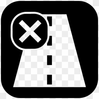 Not Allowed Route Comments - Road Damage Icon Clipart